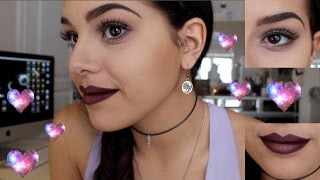 Bold Lip/Simple Eye Tutorial  |  alexzandy