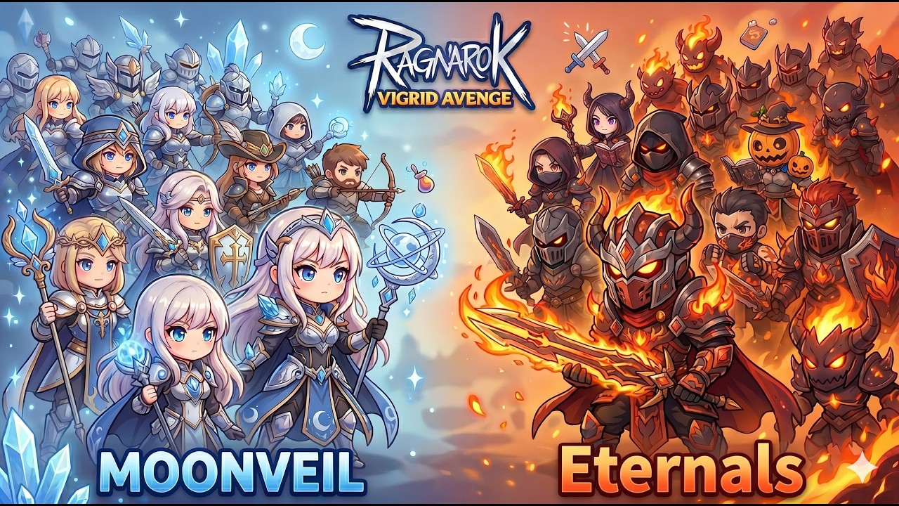 Vigrid Ragnarok Ragnarok Origin Vigrid Avenge 29/4 Moonveil vs Eternals | Domdom POV ...