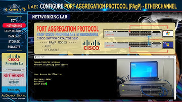 Switching Lab - CONFIGURING PORT AGGREGATION PROTOCOL (PAgP) ETHERCHANNEL