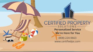 Why Work with Certified Property Solutions for Honolulu Property Management