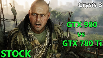 GTX 980 vs GTX 780 Ti Crysis 3 Side by Side Framerate Comparison