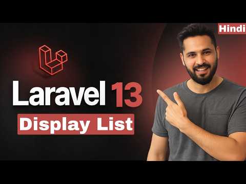 Laravel 13 Tutorial in Hindi #43 | Fetch Data from Database & Display in Blade View