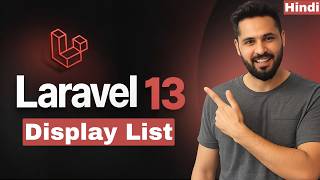 Laravel 13 Tutorial in Hindi #43 | Fetch Data from Database & Display in Blade View