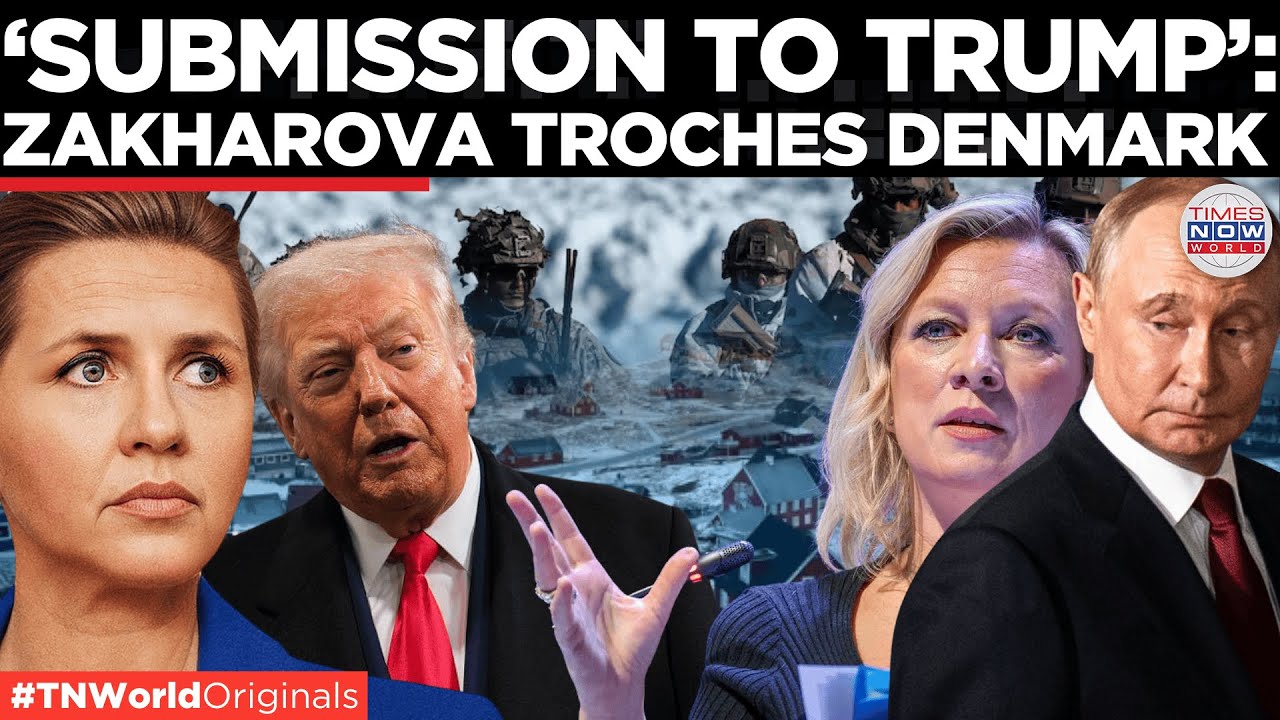 ARCTIC CLASH NEAR? Zakharova Blasts NATO's Destabilizing Plot in Trump’s Greenland Grab | World News