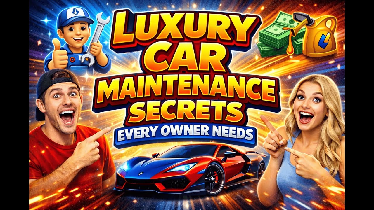 Luxury Car Maintenance Secrets Every Owner Needs 