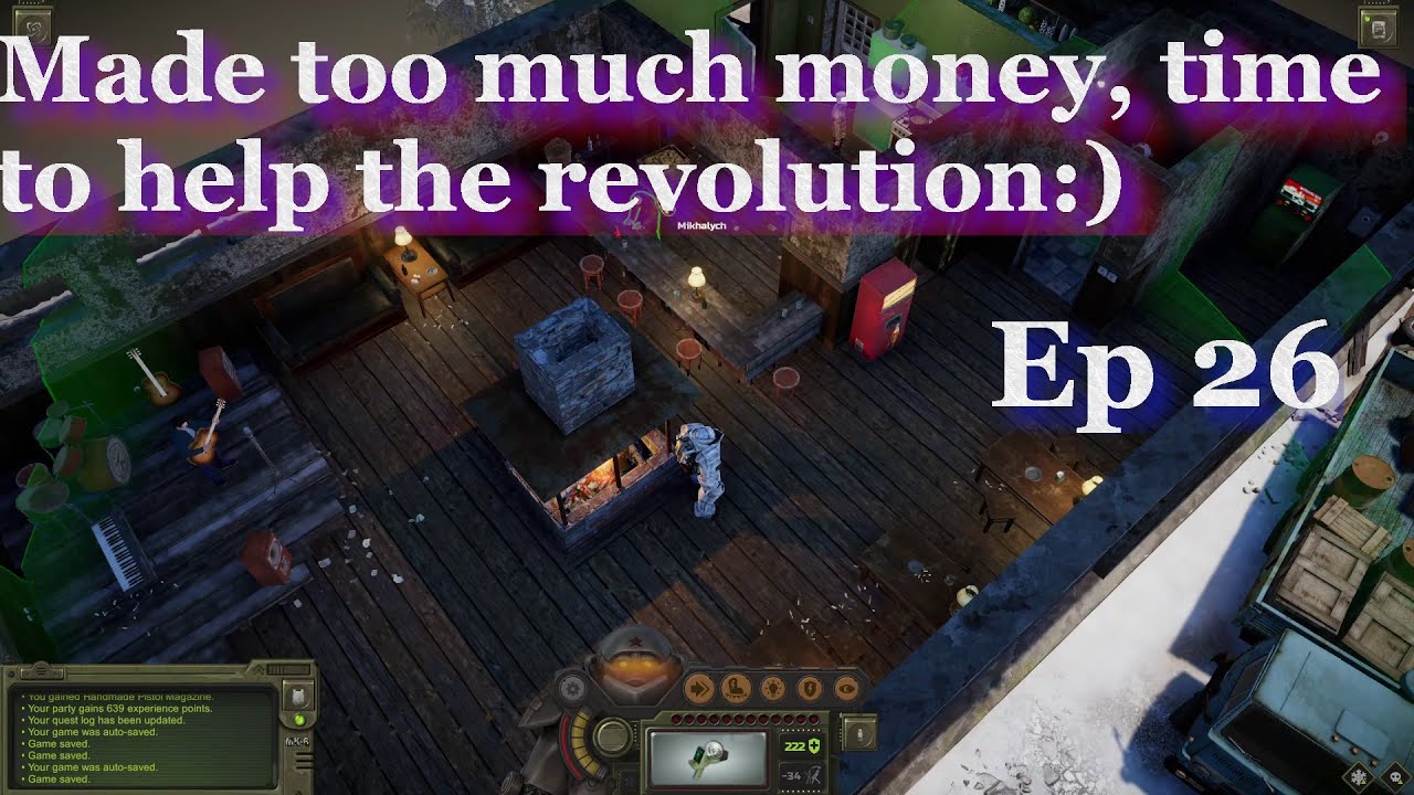 Atom Rpg Trudograd - Lets play Part 26 - Lamb of Tartary - Red Carrot - Scientific Research