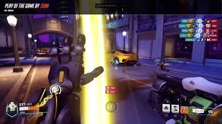 overwatch - orisa ULT team kill