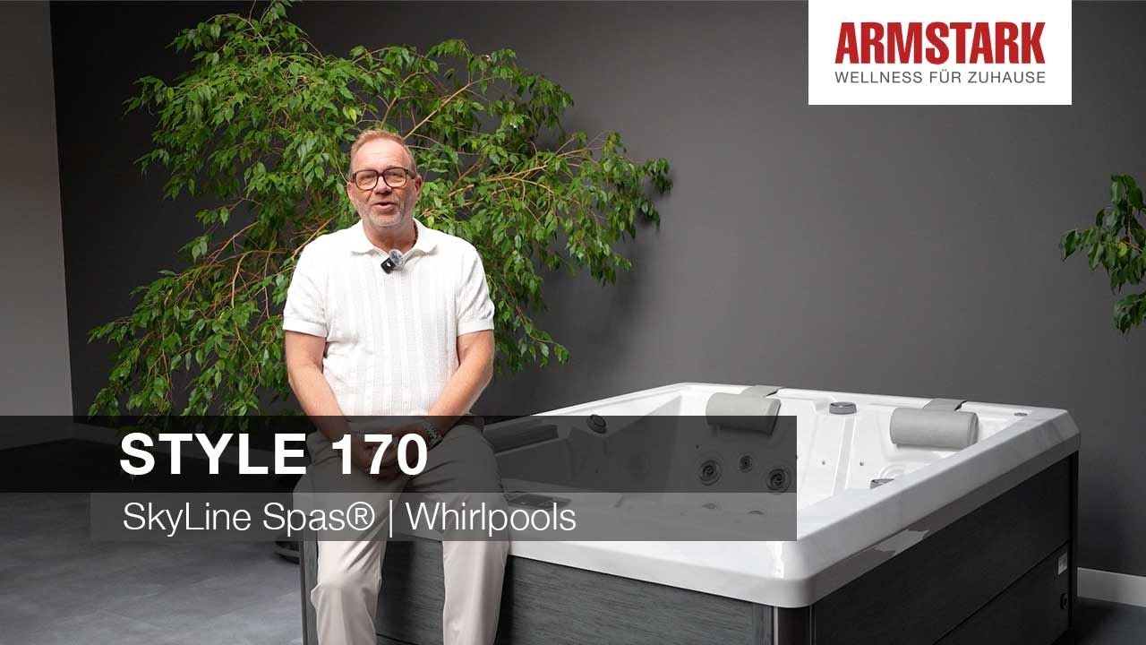 SkyLine Spas® Style 170 – Luxus & Design „Designed by ARMSTARK“ in Österreich