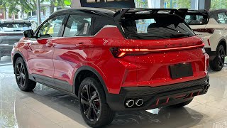 New Geely Coolray 2024 Red Color Sport SUV 5 seats - exterior and interior