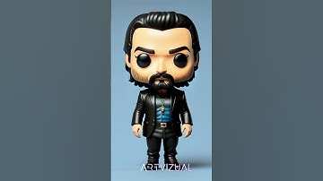 AI turn John Wick into Funko Pop Art