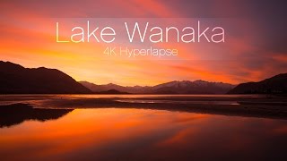 Lake Wanaka, New Zealand - Timelapse film Lake Wanaka, New Zealand - Timelapse film
