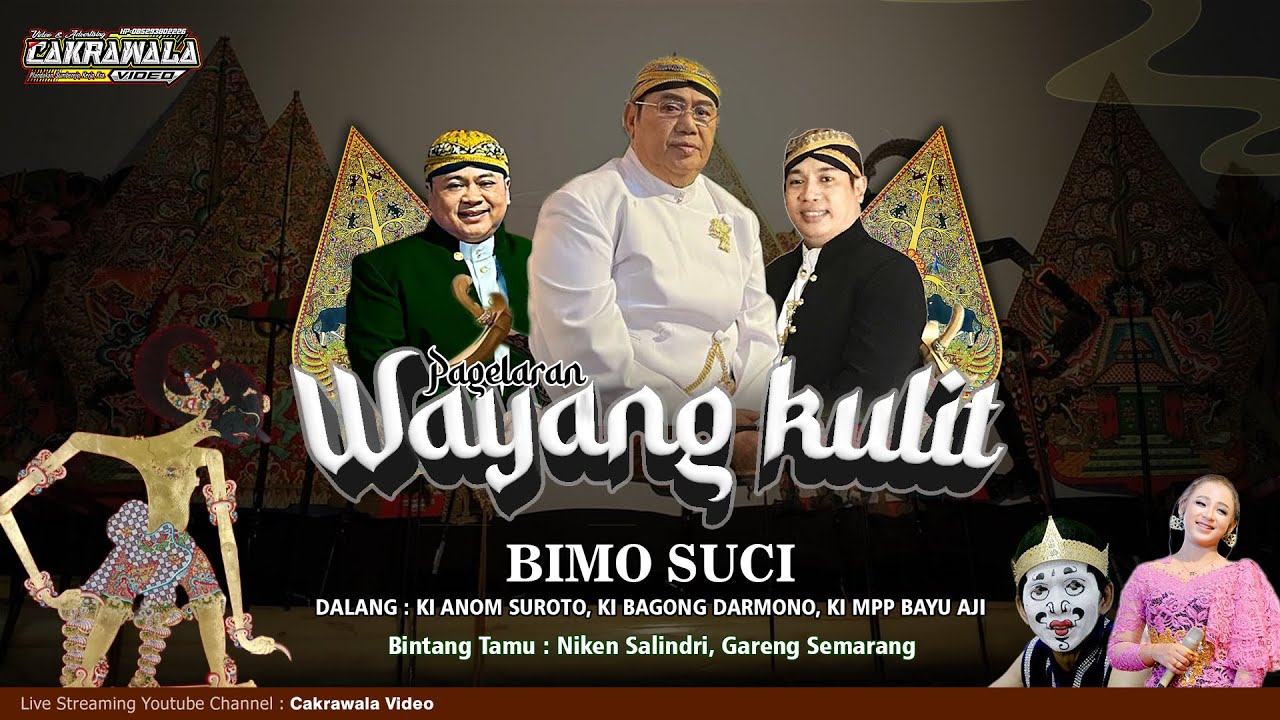 🔴 IN MEMORIAM PENTAS TERAKHIR KI ANOM SUROTO - LAKON: BIMA SUCI - BT.NIKEN SALINDRI, GARENG SEMARANG