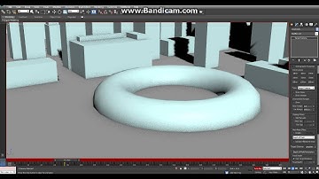 3ds Max animation camera - city