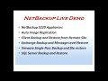 NetX Webinar - Symantec's Industry Leading Backup and Recovery Solution