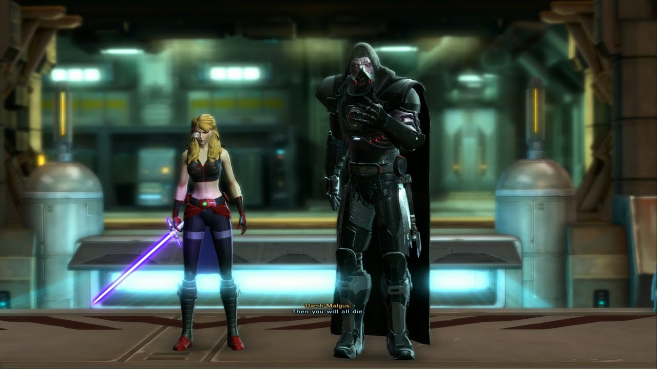 SWTOR - Onslaught Ending : Sith Warrior (Spy)