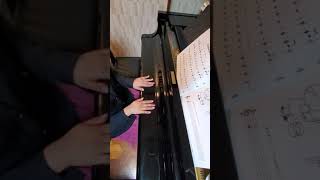 ワークブック3 p.8付点4分音符＋8分音符　＃ピアノ教室