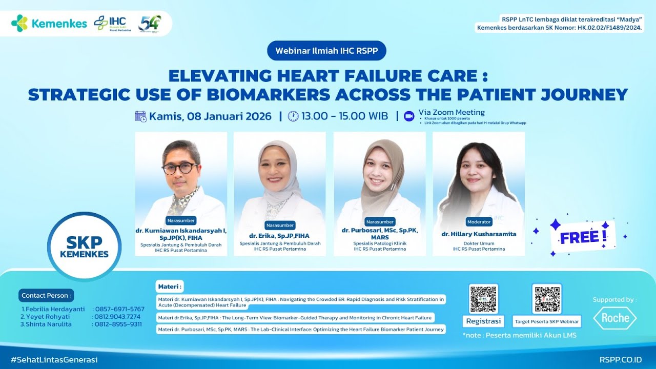 WEBINAR: ELEVATING HEART FAILURE CARE: STRATEGIC USE OF BIOMAKERS ACROSS THE PATIENT JOURNEY