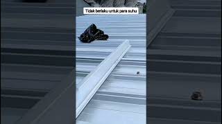 TRICKS FOR INSTALLING SPANDEK ROOFING BOLTS FOR BEGINNERS #tipsandtricks #tutorial #creativeideas