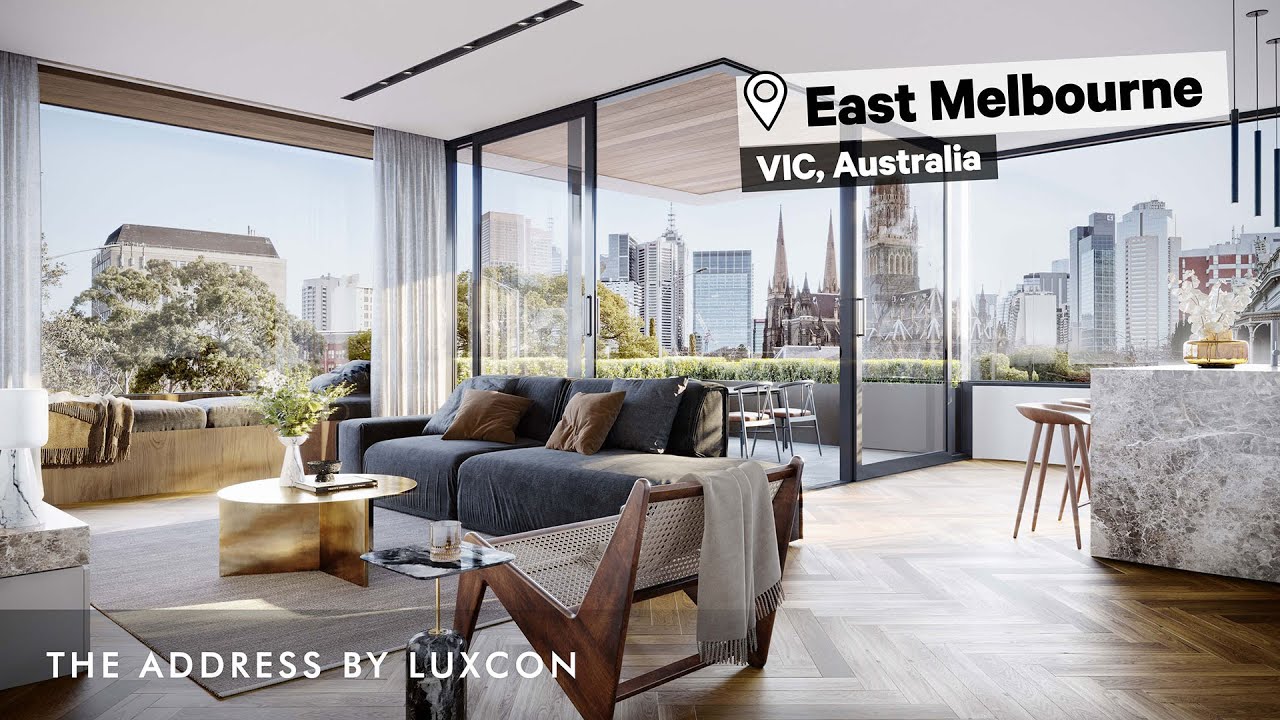 Exclusive New Address in Melbourne! Luxury Apartments by Luxcon & Woods Bagot. Display Suite Rev