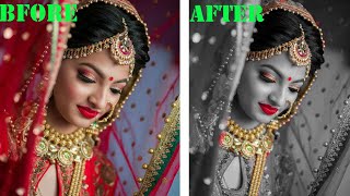 jewellery highlight. bride makeup effect Photoshop CS3 in Hindi screenshot 3
