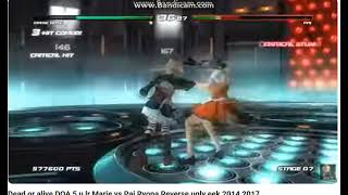 Marie vs Pai Ugly eek Dead or alive 5 lr Ryona revese all day Beating her KO Speed again 2727