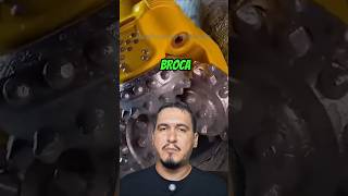 Essa broca é genial! #construção #perfuração #obra #maquinaspesadas #brocas