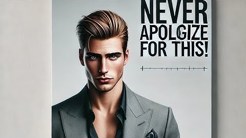 8 Things You Should Never Apologize For Backed by Psychology