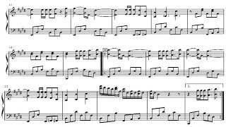 Video thumbnail of "Partitura Completa -  "Dolannes Melodie" - Richard Clayderman - Descargar"
