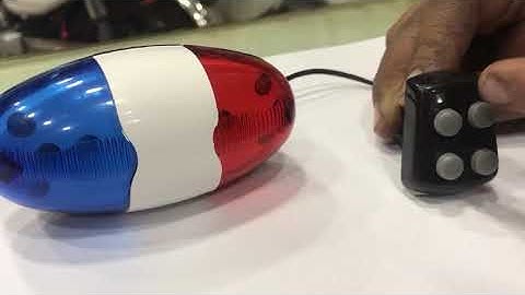 BİSİKLET KORNASI POLİS SİRENLİ ÇAKARLI YASİNMOTOR