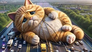 Sad ai fat cat story's video #cat screenshot 4