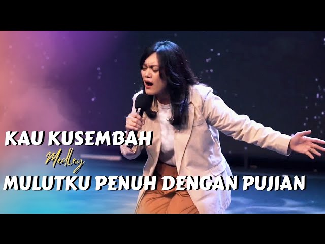 Kau Kusembah medley Mulutku Penuh Dengan Pujian | Ezra Lewina - GMS Live class=