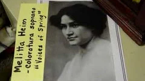 coloratura MELITTA HEIM - "Voices of Spring" -Edis...