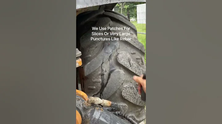 Why Do I Plug Large Tires? #shorts #tiredoctor #tireguy #tires