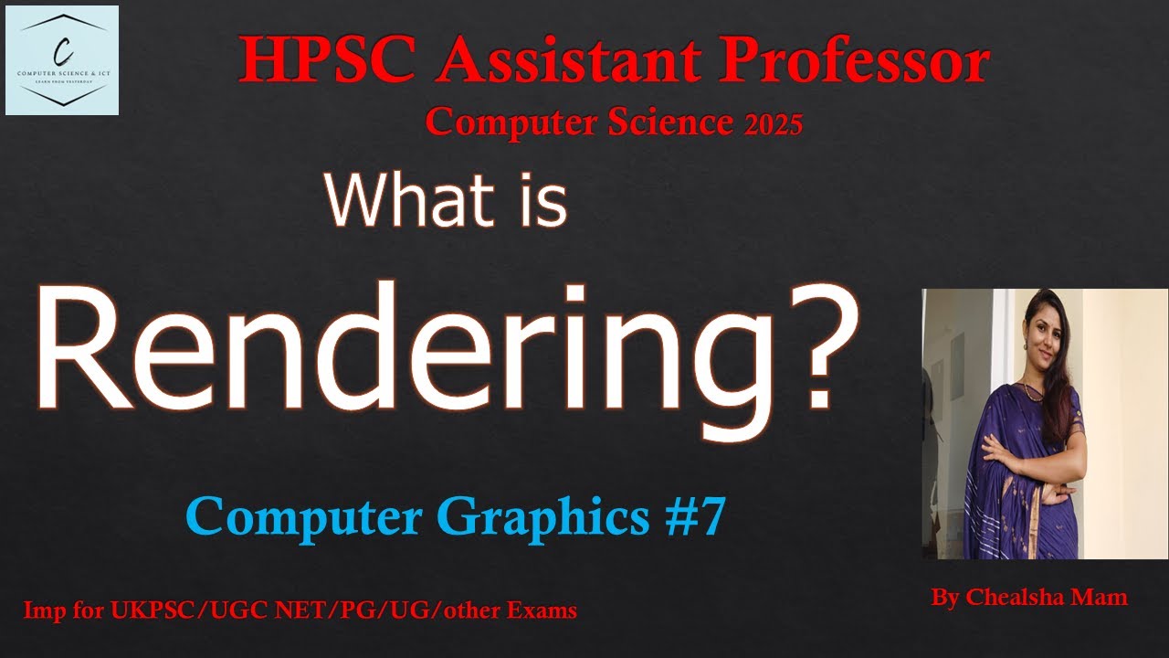 What is Rendering in Computer Graphics | Types of Rendering | HPSC ...