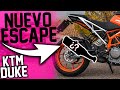 NUEVO ESCAPE para KTM DUKE 390 2017 🔥🥵