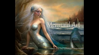 Mermaids Art - Music :Johann Sebastian Bach - Prelude in C major