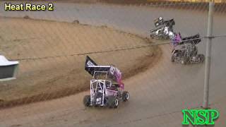 May 28, 2016 600 Restricted Mini Sprints Heat Races 1, 2 & 3 Sunset Speedway