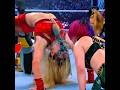 Queen collide 🥵 Asuka mist attack on Charlotte Flair😥#wwe #edits #shorts