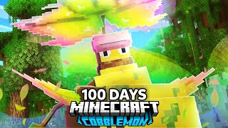 I Spent 100 Days MEGA-Only Pokemon Vs my Rival! (Minecraft Cobblemon)
