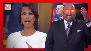 Roland DESTROYS Harris Faulkner, Fox News for lying about Biden's Howard U speech