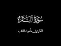 سورة البقرة القارئ مأمون التائب كرومات قران شاشة سوداء