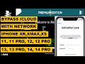 Bypass icloud iphone xr xmax 11 11 pro 12 13 14 14 pro with network avec iremoval pro