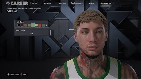 NBA 2k26 MARIOMINDSET Face creation 