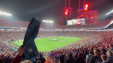 The largest attendance in MLS history for the inaugural Home game!