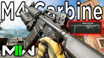 Classic "CoD 4" M4 Carbine & Barrett MRAD in Modern Warfare 2 Gameplay