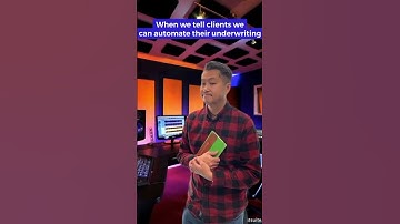 When we tell clients we can automate their underwriting