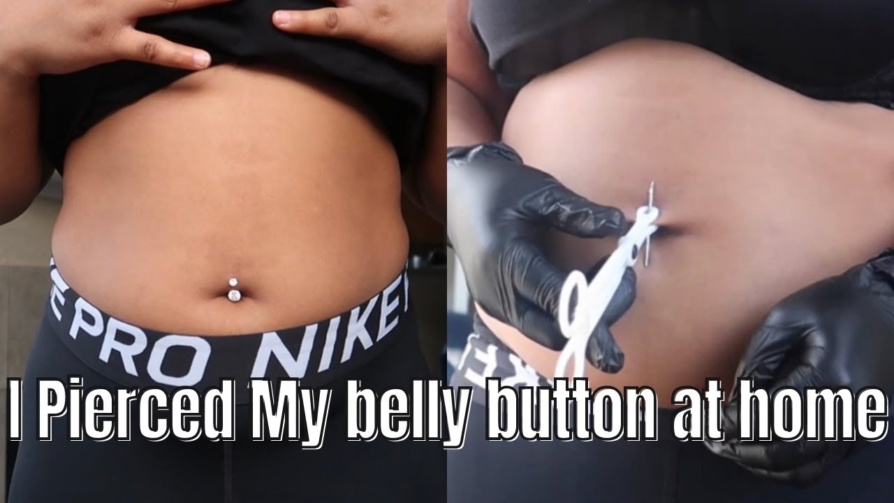 Piercing My Belly Button at Home | $8.99 Amazon KIt