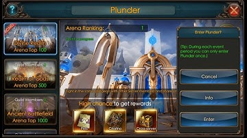Legacy of Discord CROSS SERVER PLUNDER BATTLE!