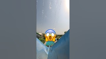 Bella ciao playground parkour water park running sliding pov #shorts