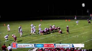 Madison La Follette 12 yd td run by Cahleel Copus